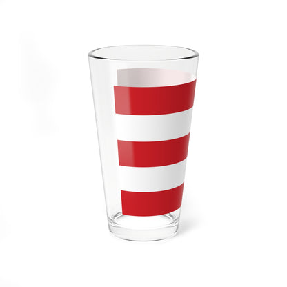 Flag of Bora Bora (France) Pint Glass 16oz