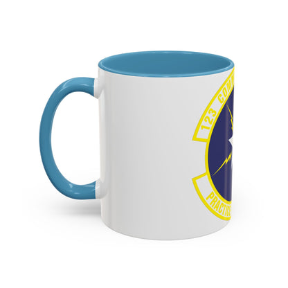 123d Communications Squadron (U.S. Air Force) Accent Coffee Mug