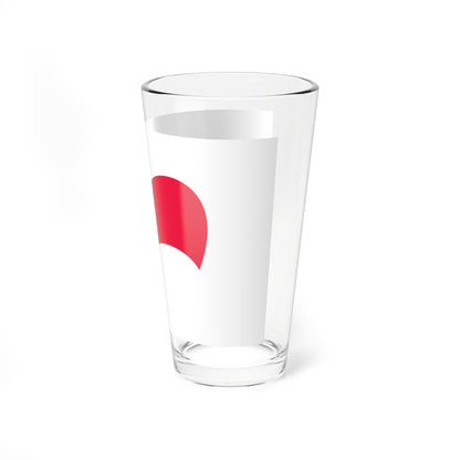 Flag of Nagato Yamaguchi red (Japan) Pint Glass 16oz