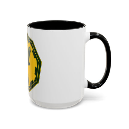 290 Military Police Brigade 3 (U.S. Army) Accent Coffee Mug
