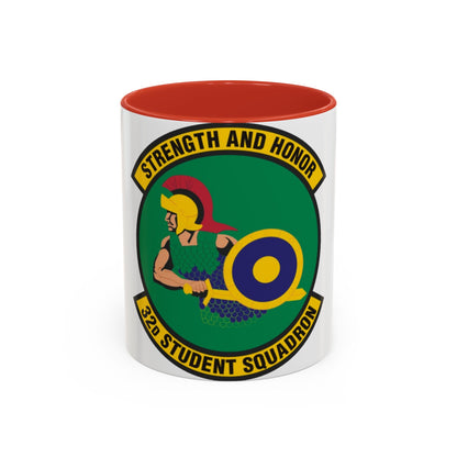 32d Student Squadron (U.S. Air Force) Accent Coffee Mug