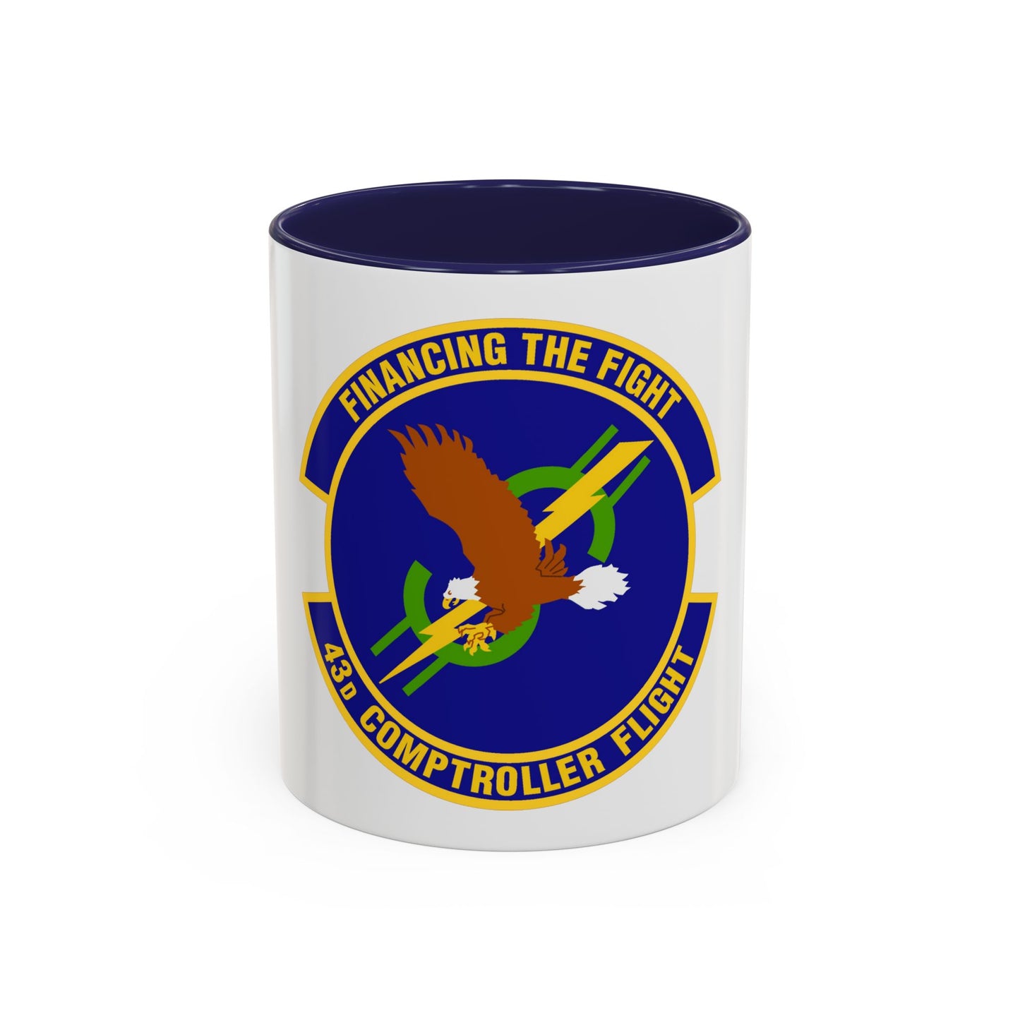43d Comptroller Flight (U.S. Air Force) Accent Coffee Mug