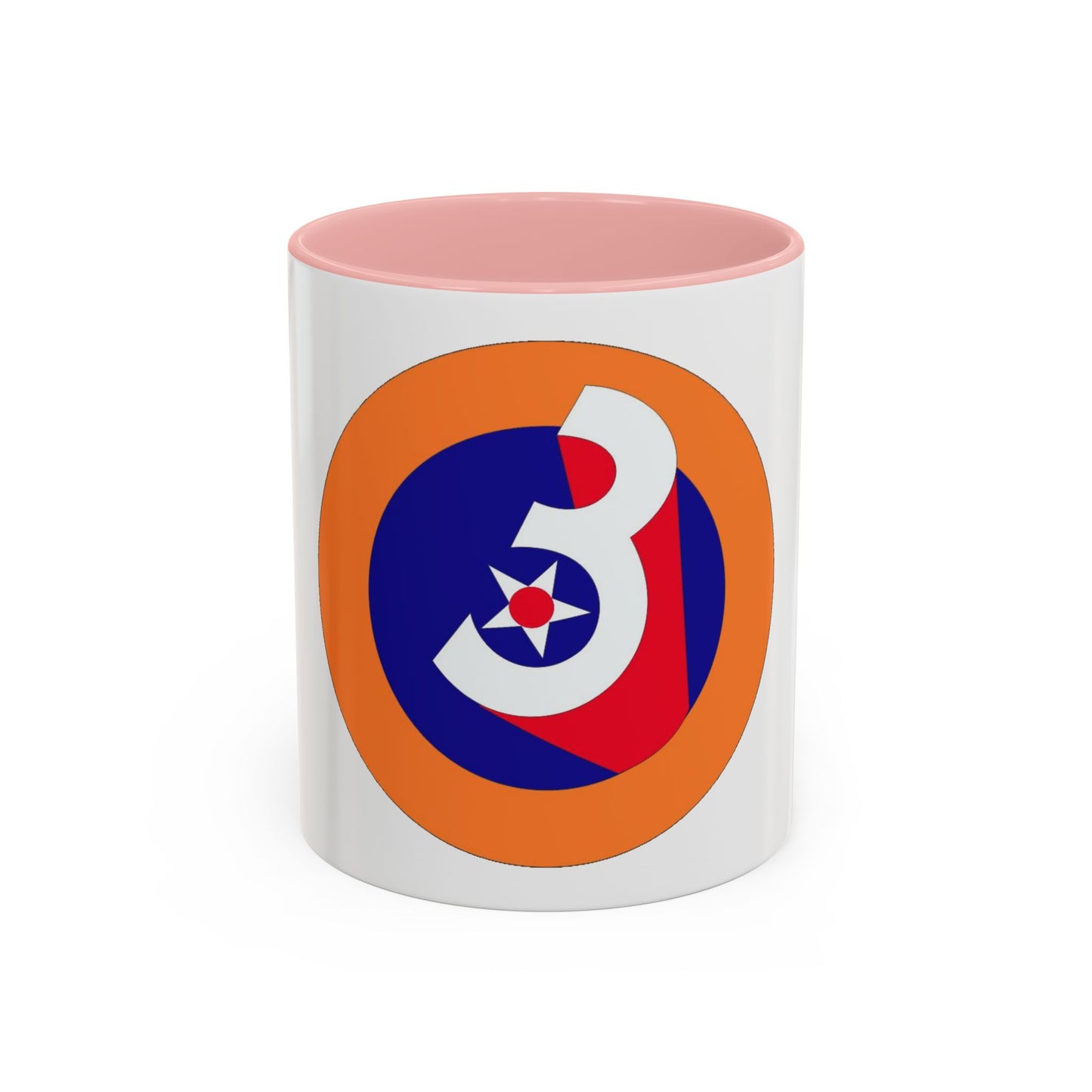 3 Air Force (U.S. Army) Accent Coffee Mug