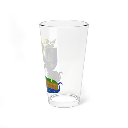 Waadhoeke wapen  foarstel 2016 (Netherlands) (Coat of Arms) Pint Glass 16oz
