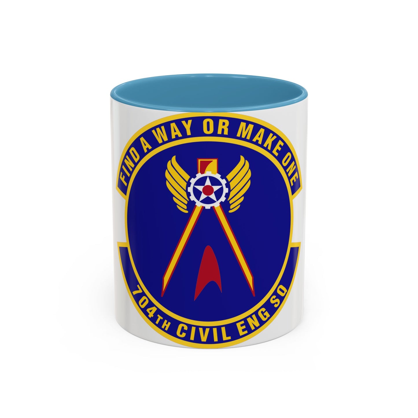 704th Civil Engineer Squadron (U.S. Air Force) Accent Coffee Mug