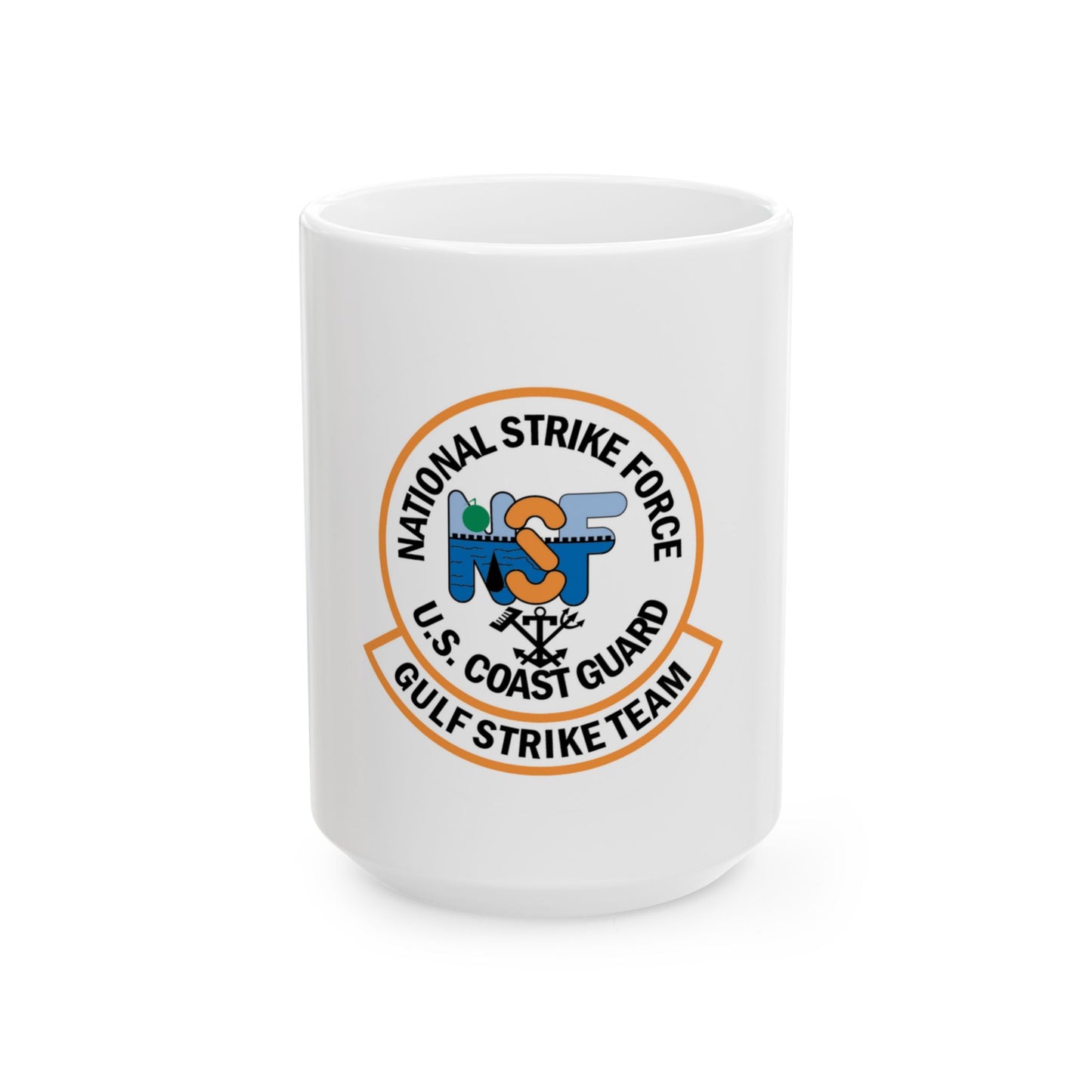 USCG Gulf Strike Team NSF (U.S. Coast Guard) White Coffee Mug