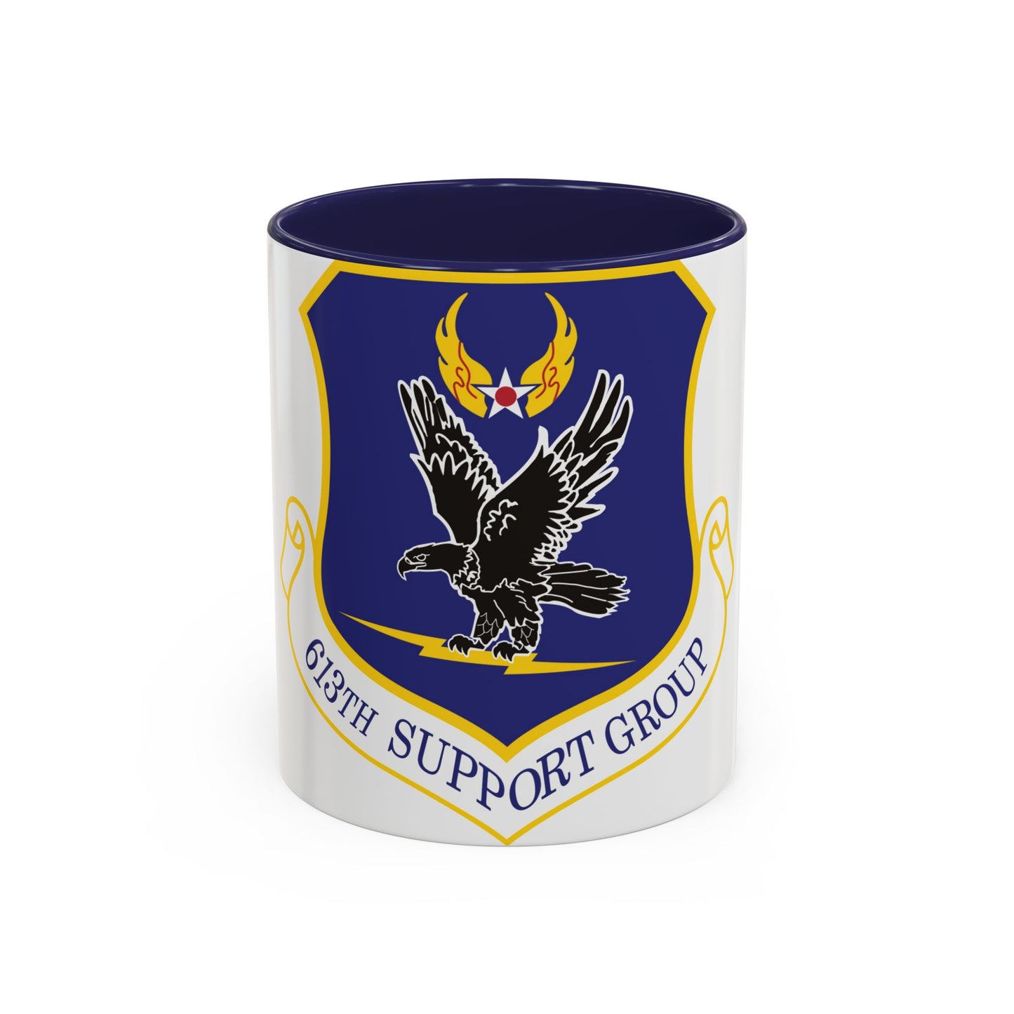 613th Support Group (U.S. Air Force) Accent Coffee Mug