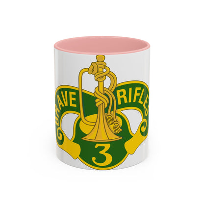 3 Cavalry Regiment 2 (U.S. Army) Accent Coffee Mug