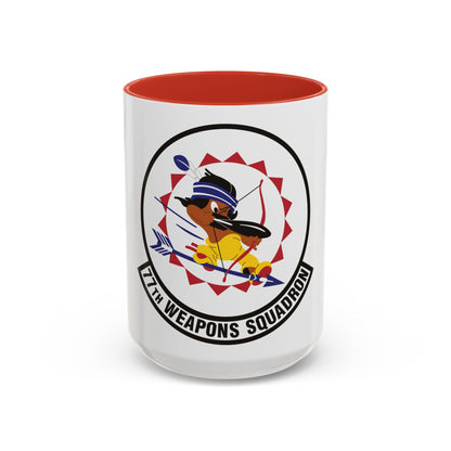 77th Weapons Squadron (U.S. Air Force) Accent Coffee Mug