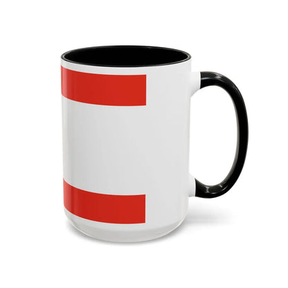 Flag of Berlin Germany - Accent Coffee Mug-Go Mug Yourself