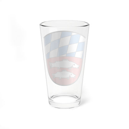 DEU Bayerisch Gmain COA (Germany) (Coat of Arms) Pint Glass 16oz