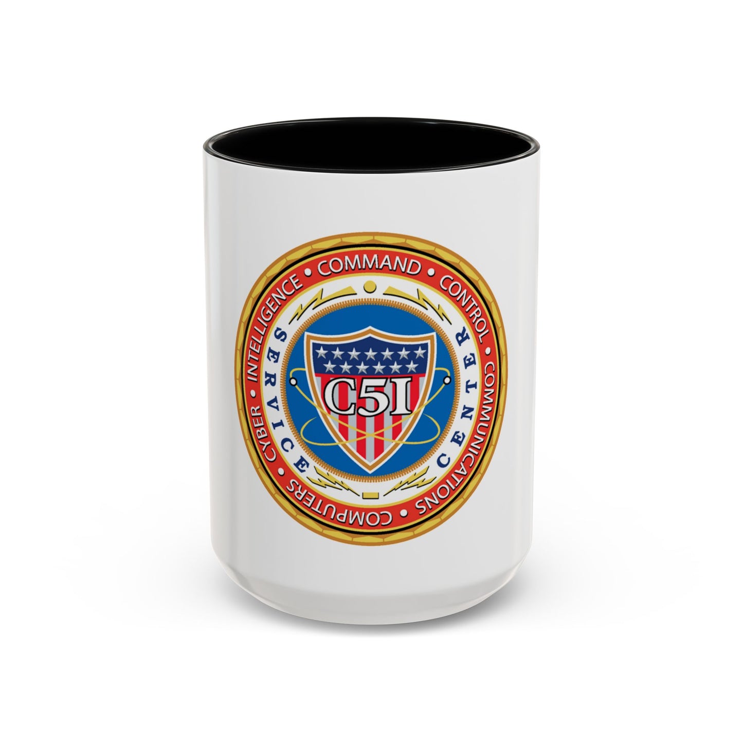 USCG C51SC (U.S. Coast Guard) Accent Coffee Mug
