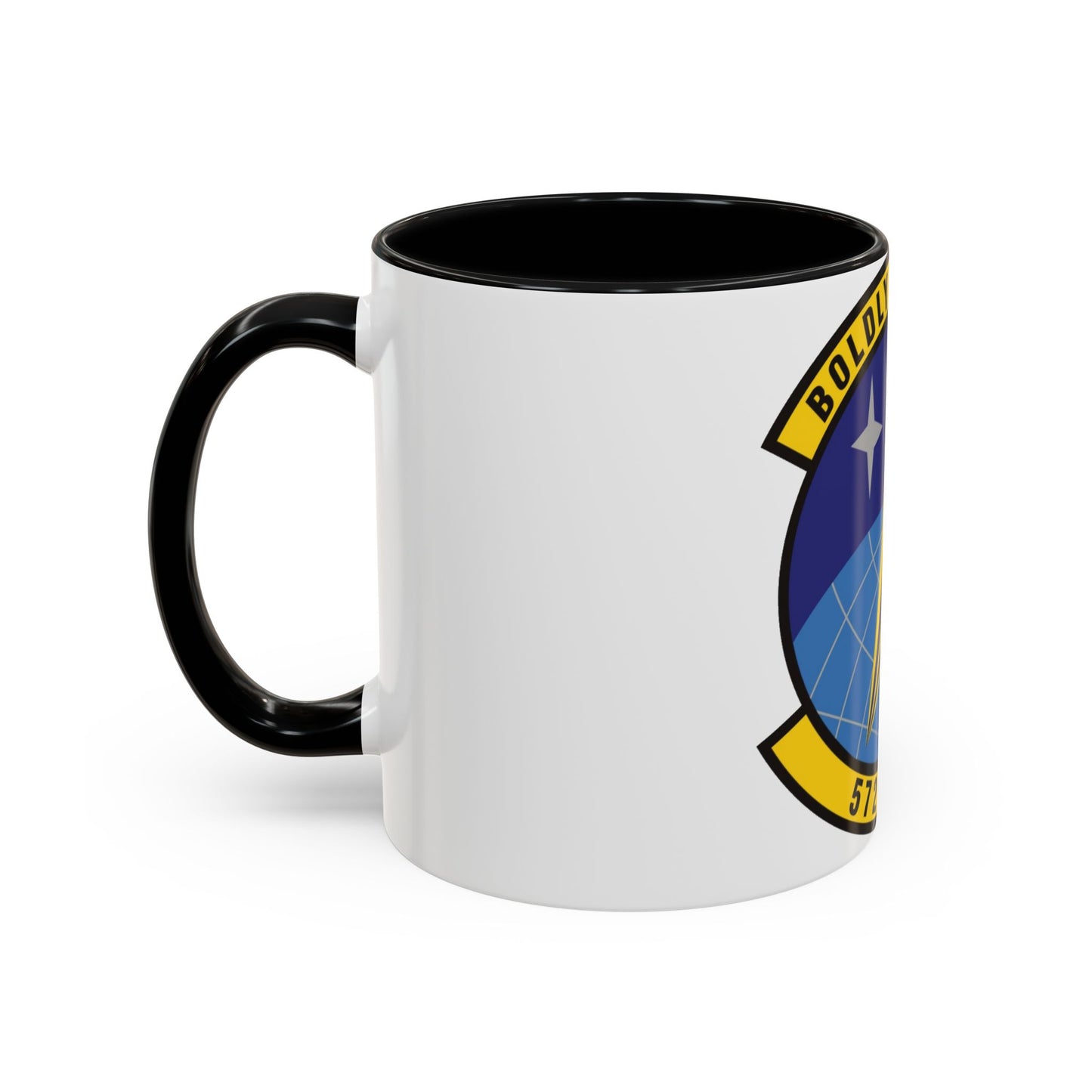 572d Global Mobility Readiness Squadron (U.S. Air Force) Accent Coffee Mug