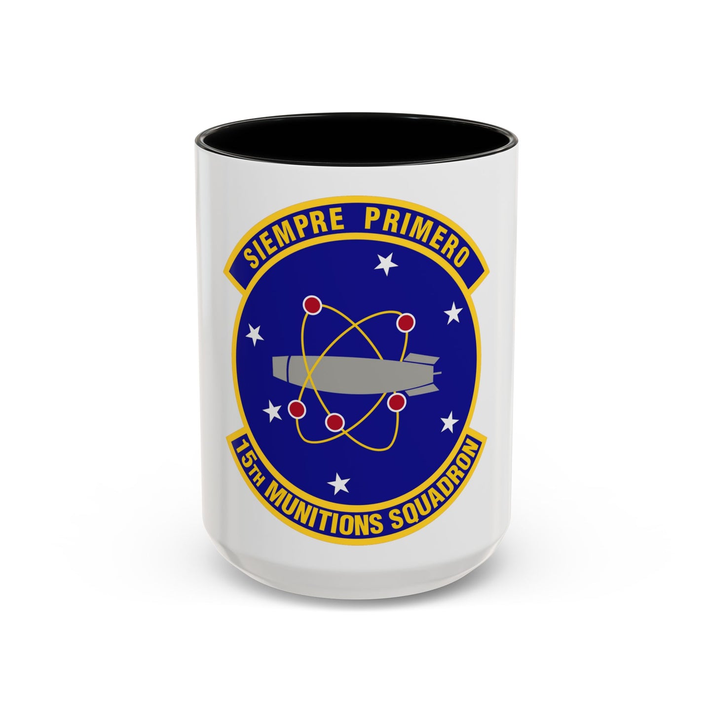 15th Munitions Squadron (U.S. Air Force) Accent Coffee Mug