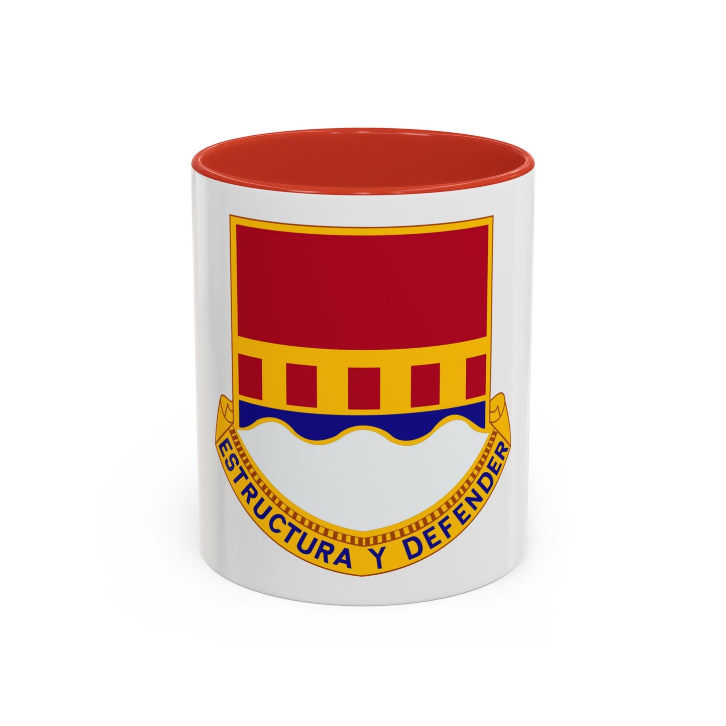 1402 Engineer Battalion (U.S. Army) Accent Coffee Mug
