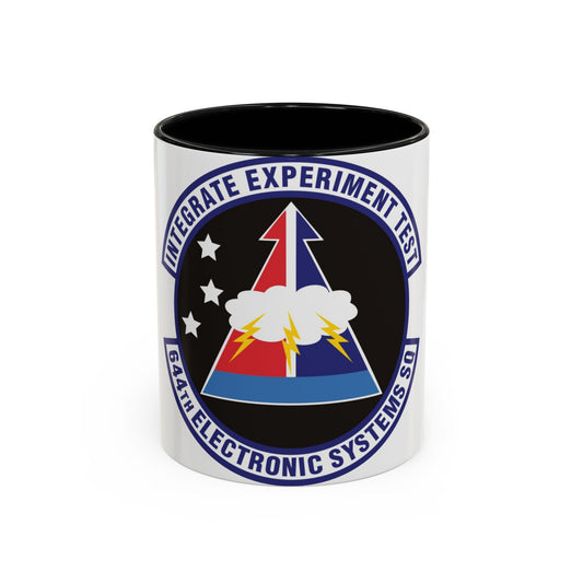 644th Electronic Systems Squadron (U.S. Air Force) Accent Coffee Mug