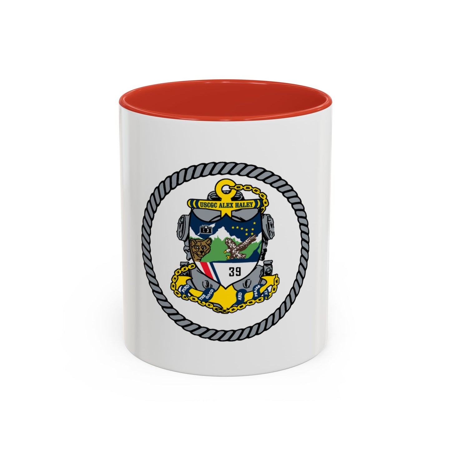 USCGC Alex Haley 39 (U.S. Coast Guard) Accent Coffee Mug