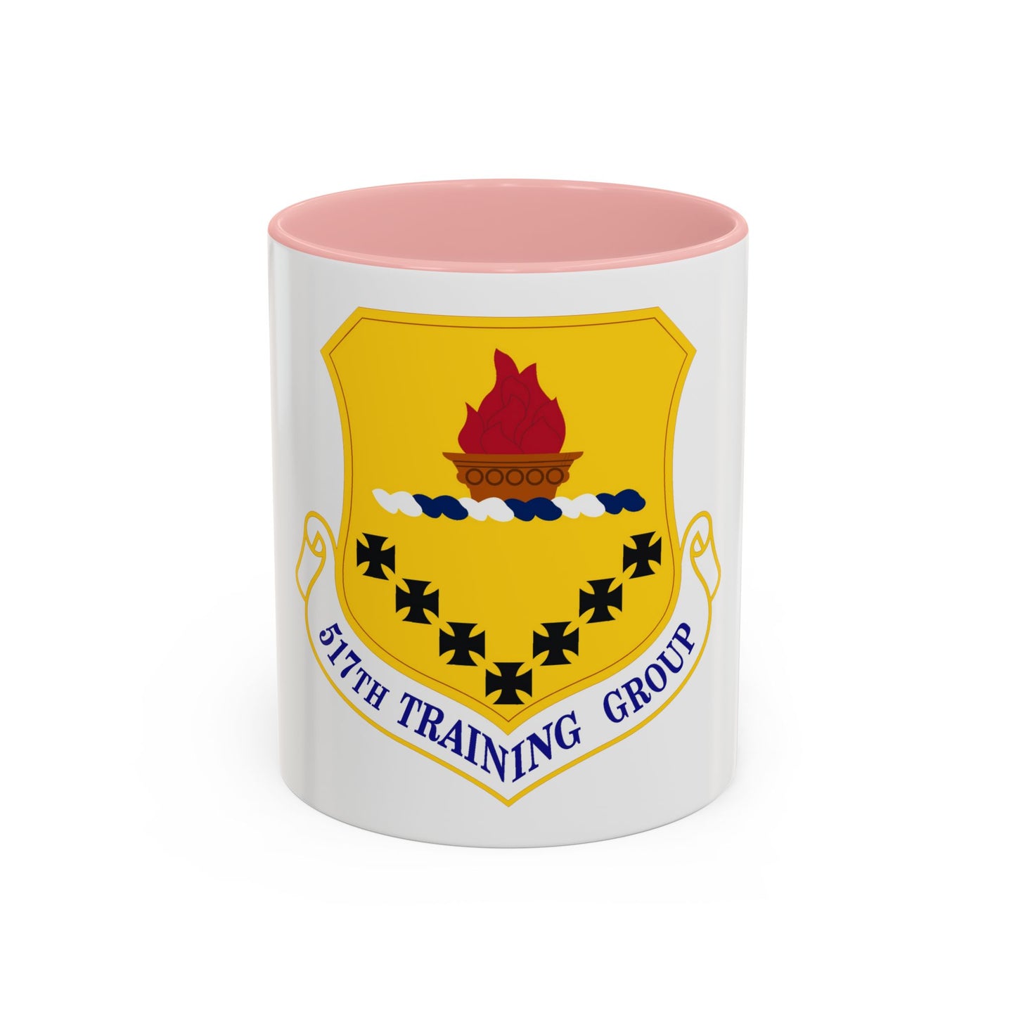 517 Training Group AETC (U.S. Air Force) Accent Coffee Mug