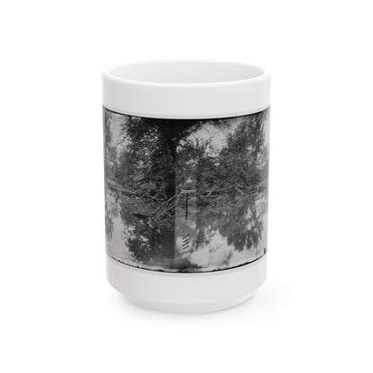Bull Run, Va. View Of Bull Run (U.S. Civil War) White Coffee Mug