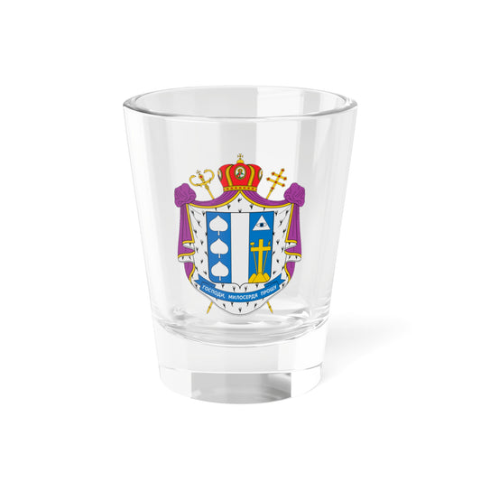 Coat of arms of Ihor Vozniak (Ukraine) (Coat of Arms) Shot Glass 1.5oz