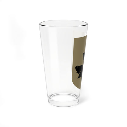 Põlvamaa vapp (Estonia) (Coat of Arms) Pint Glass 16oz
