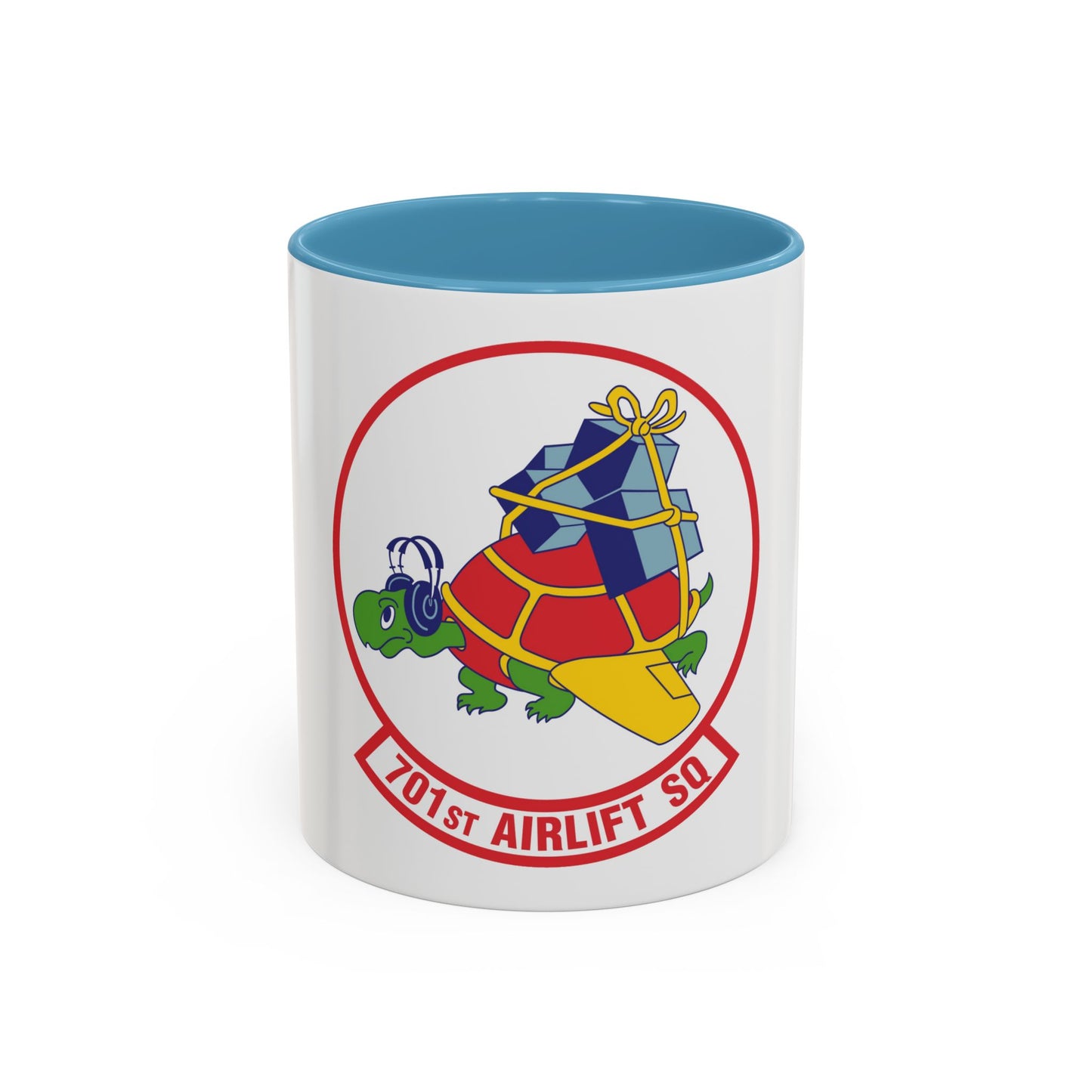 701st Airlift Squadron (U.S. Air Force) Accent Coffee Mug