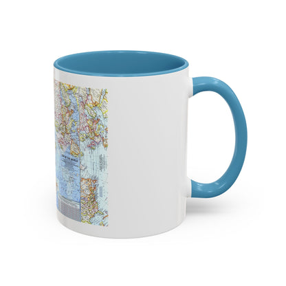 Top Of The World (1965) (Map) Accent Coffee Mug