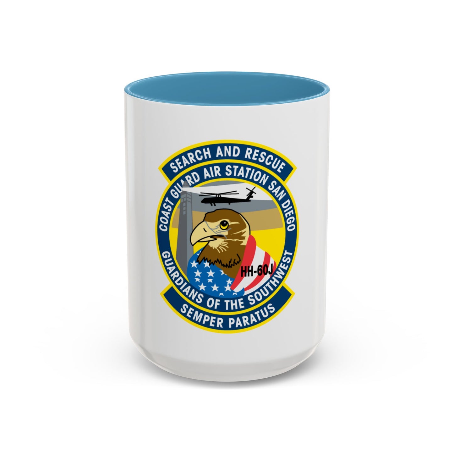 USCG Air Station San Diego Search and Resue (U.S. Coast Guard) Accent Coffee Mug
