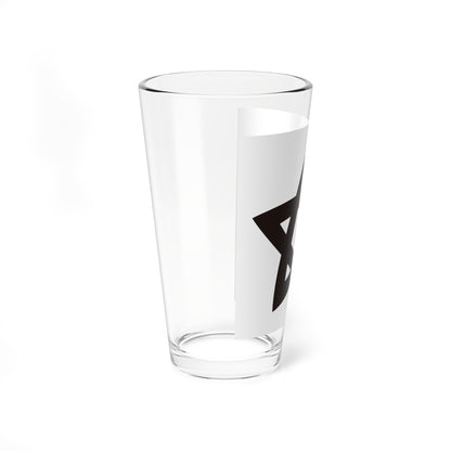 Flag of Ouetsu Reppan Domei or the Northern Alliance in Japan (Japan) Pint Glass 16oz