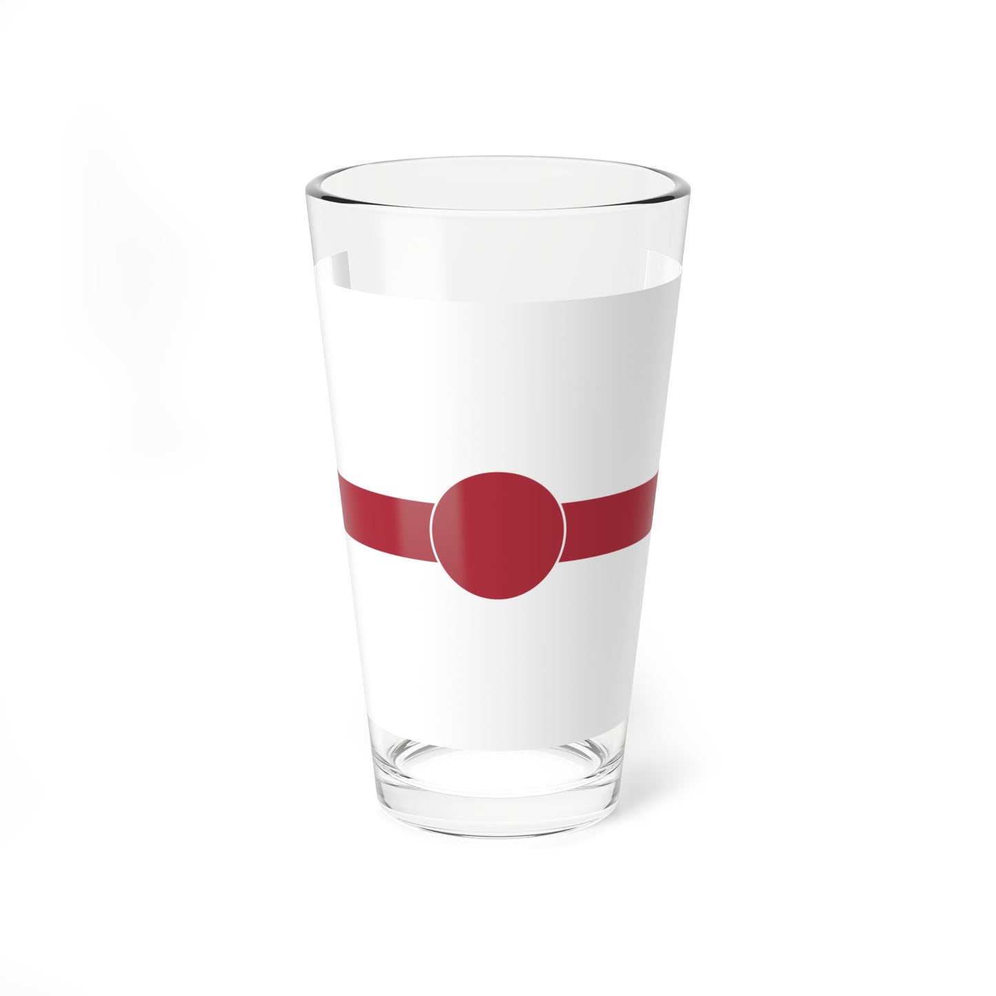 Japanese postal flag 1872-1887 (Japan) Pint Glass 16oz