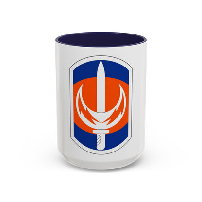 228 Signal Brigade (U.S. Army) Accent Coffee Mug
