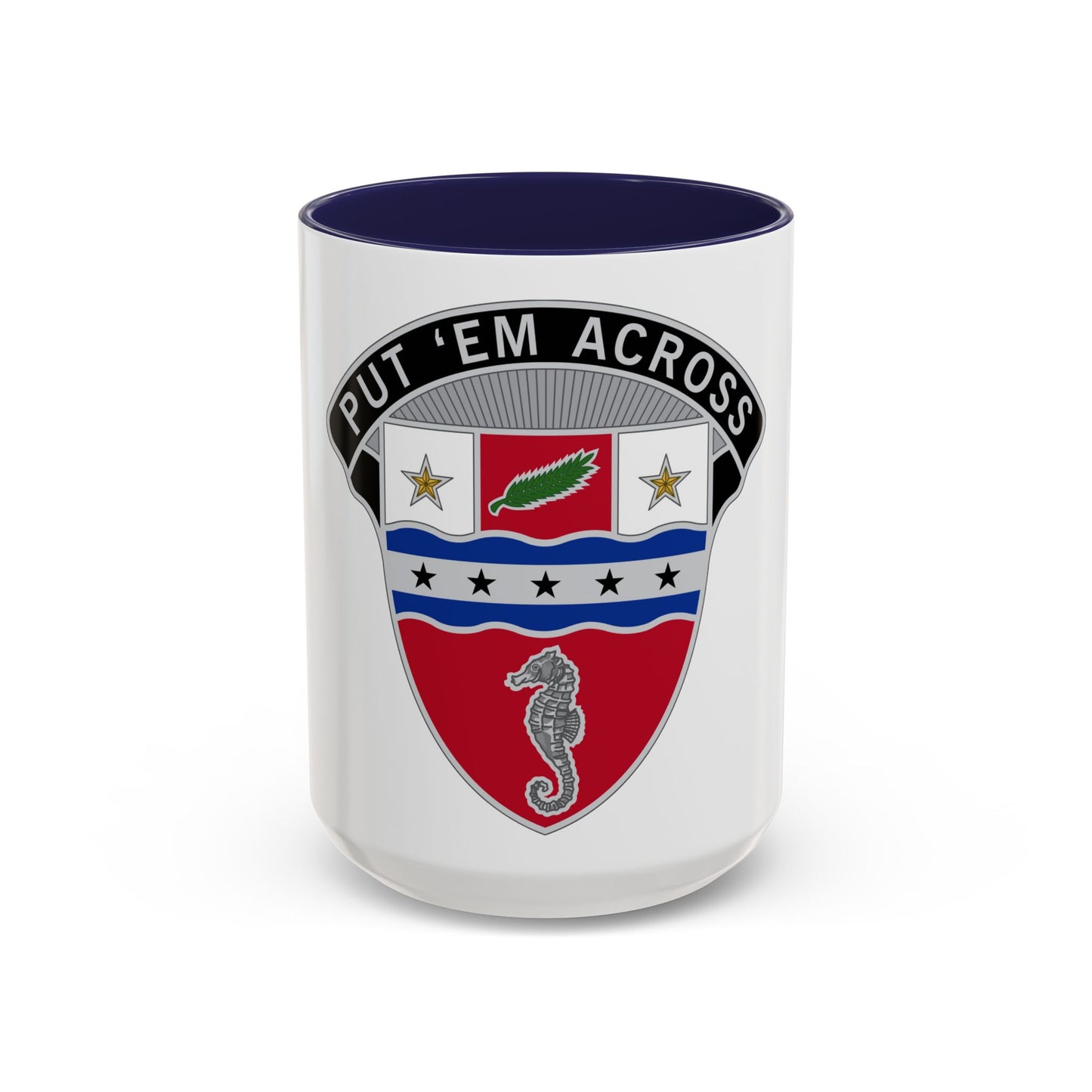 1st Engineer Brigade (U.S. Army) Accent Coffee Mug