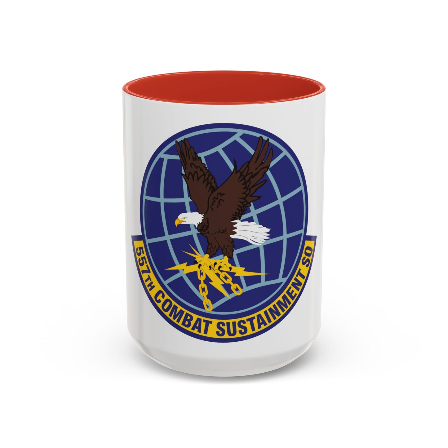 557th Combat Sustainment Squadron (U.S. Air Force) Accent Coffee Mug