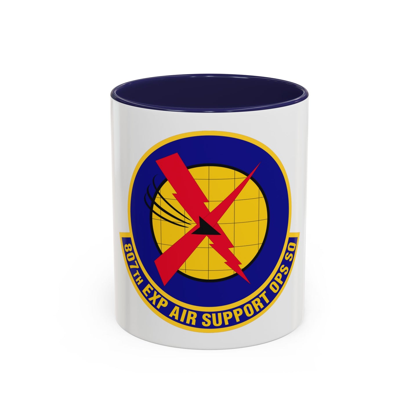 807th Expeditionary Air Support Operations Squadron (U.S. Air Force) Accent Coffee Mug