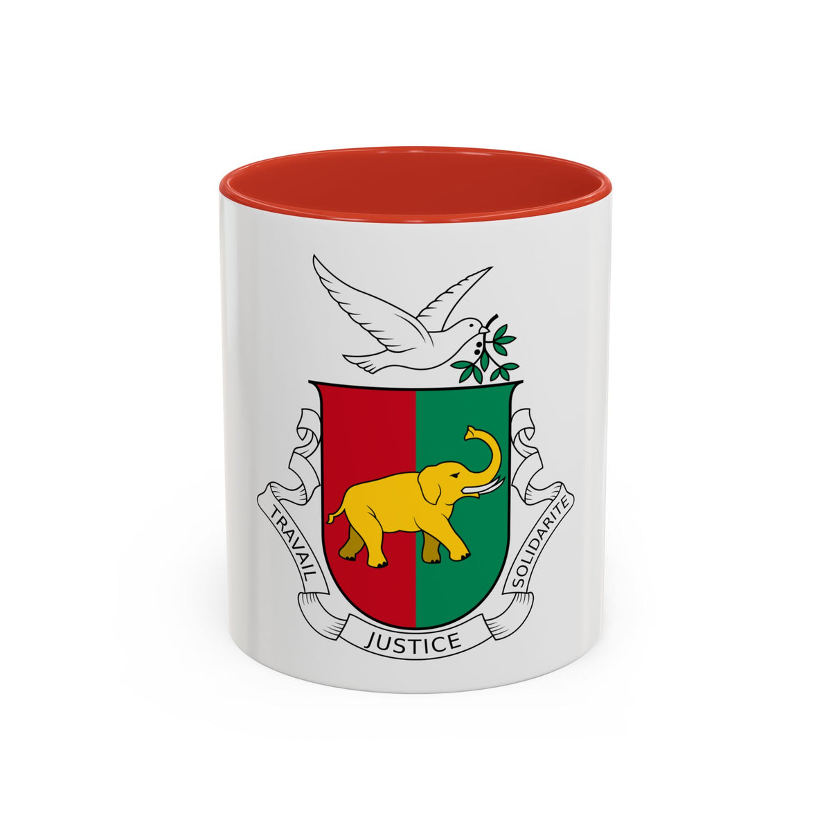 Coat of arms of Guinea 1958-1984 - Accent Coffee Mug