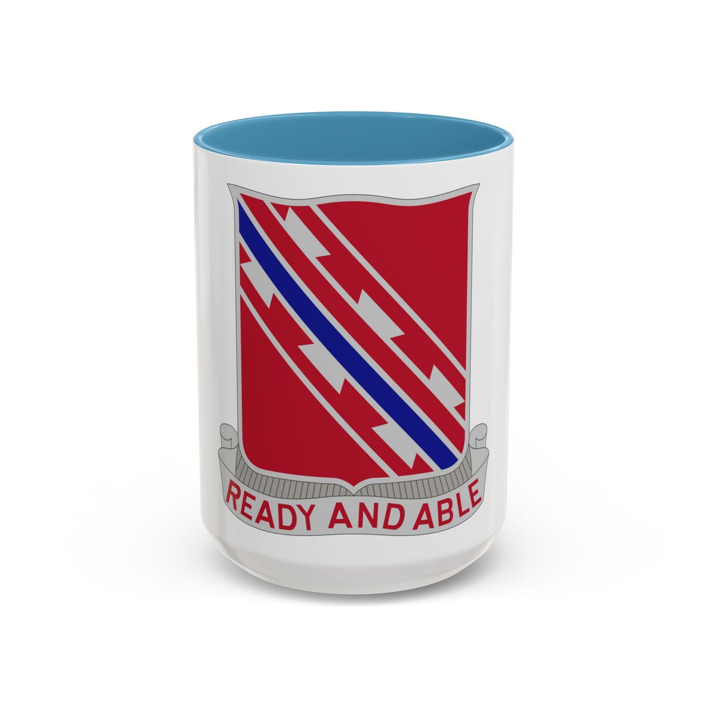 411 Engineer Battalion (U.S. Army) Accent Coffee Mug