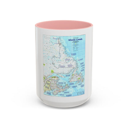 Canada - Atlantic 1 (1992) (Map) Accent Coffee Mug