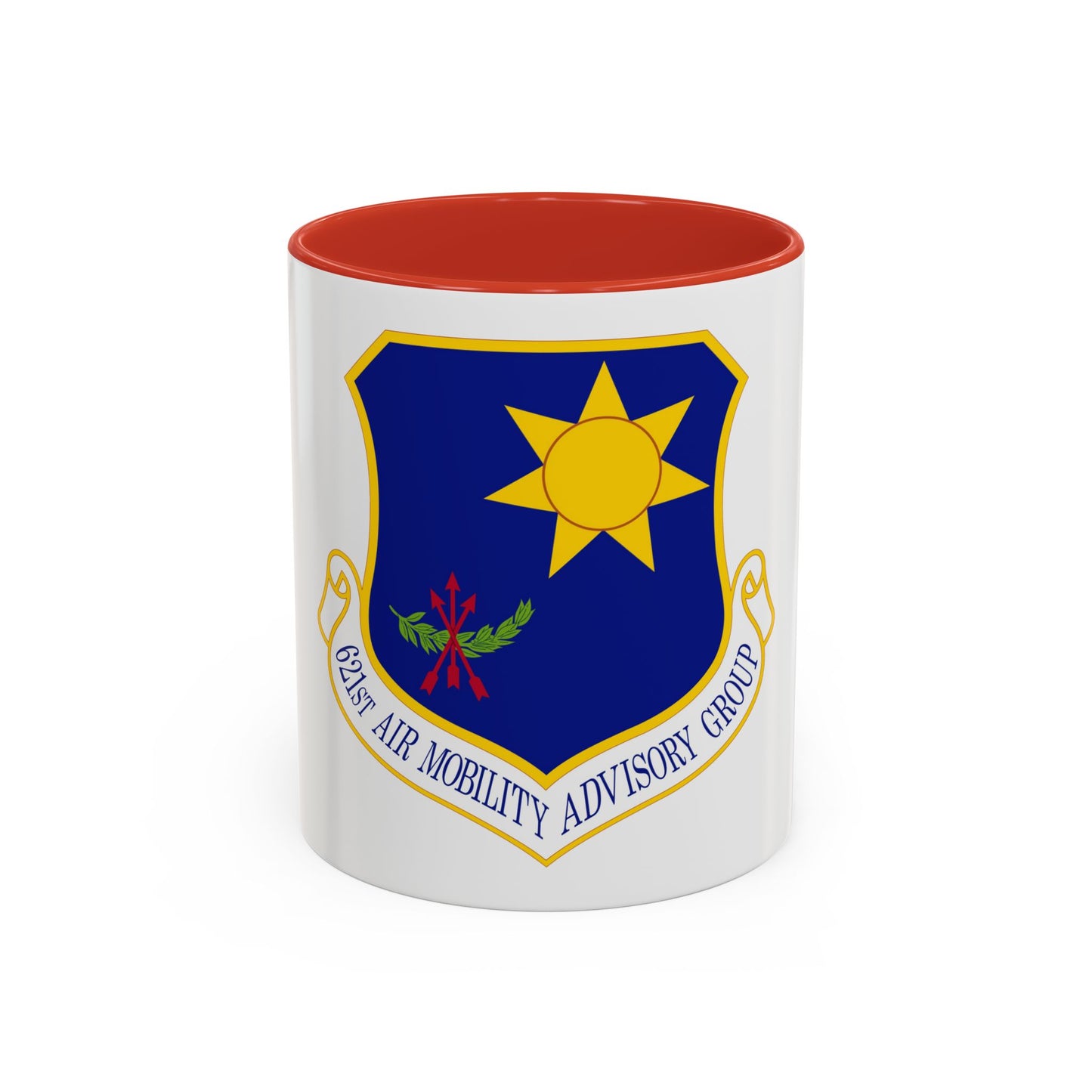 621 Air Mobility Advisory Group AMC (U.S. Air Force) Accent Coffee Mug