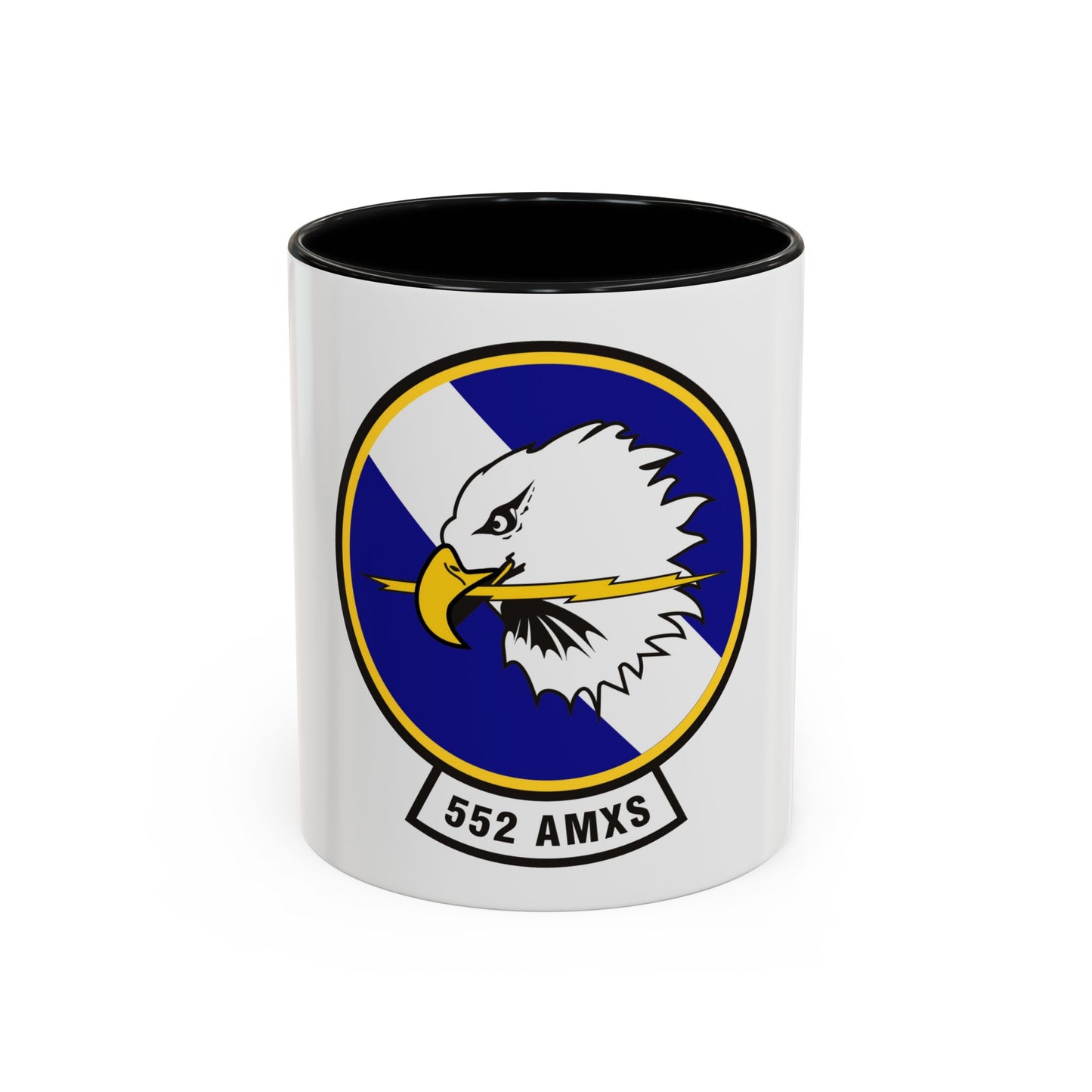 552d Aircraft Maintenance Squadron (U.S. Air Force) Accent Coffee Mug
