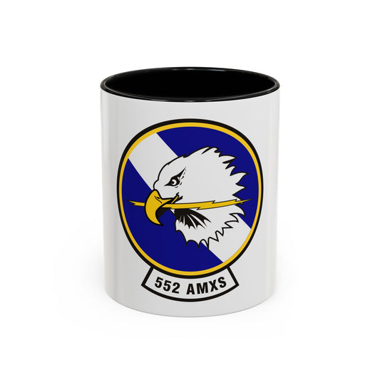 552d Aircraft Maintenance Squadron (U.S. Air Force) Accent Coffee Mug