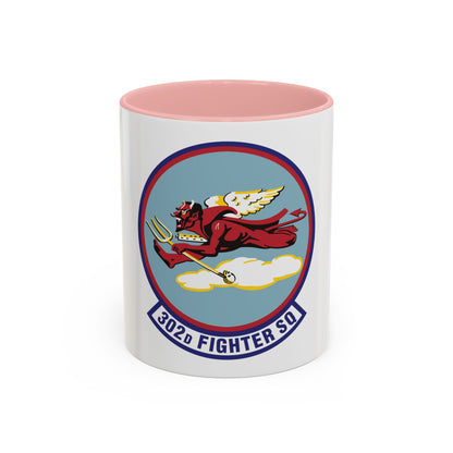 302d Fighter Squadron (U.S. Air Force) Accent Coffee Mug