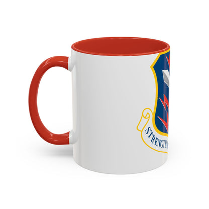 21st Space Wing (U.S. Air Force) Accent Coffee Mug