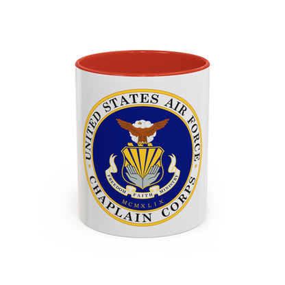Air Force Chaplain Corps (U.S. Air Force) Accent Coffee Mug