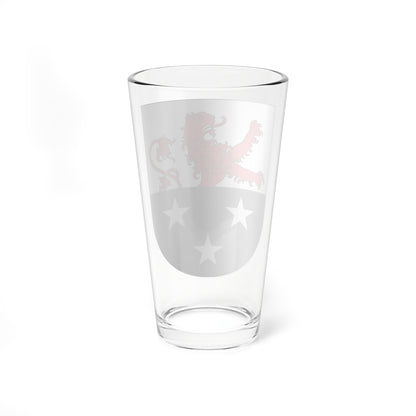 GrandSaconnex-coat of arms (Switzerland) (Coat of Arms) Pint Glass 16oz
