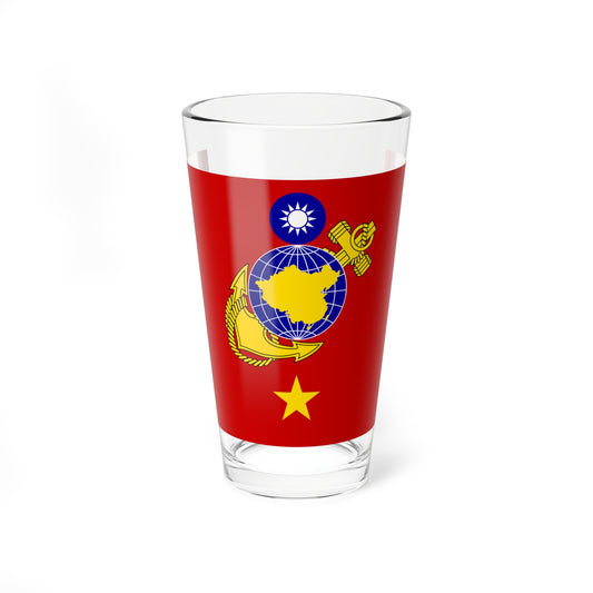 ROCMC Major Generals Flag (China) Pint Glass 16oz
