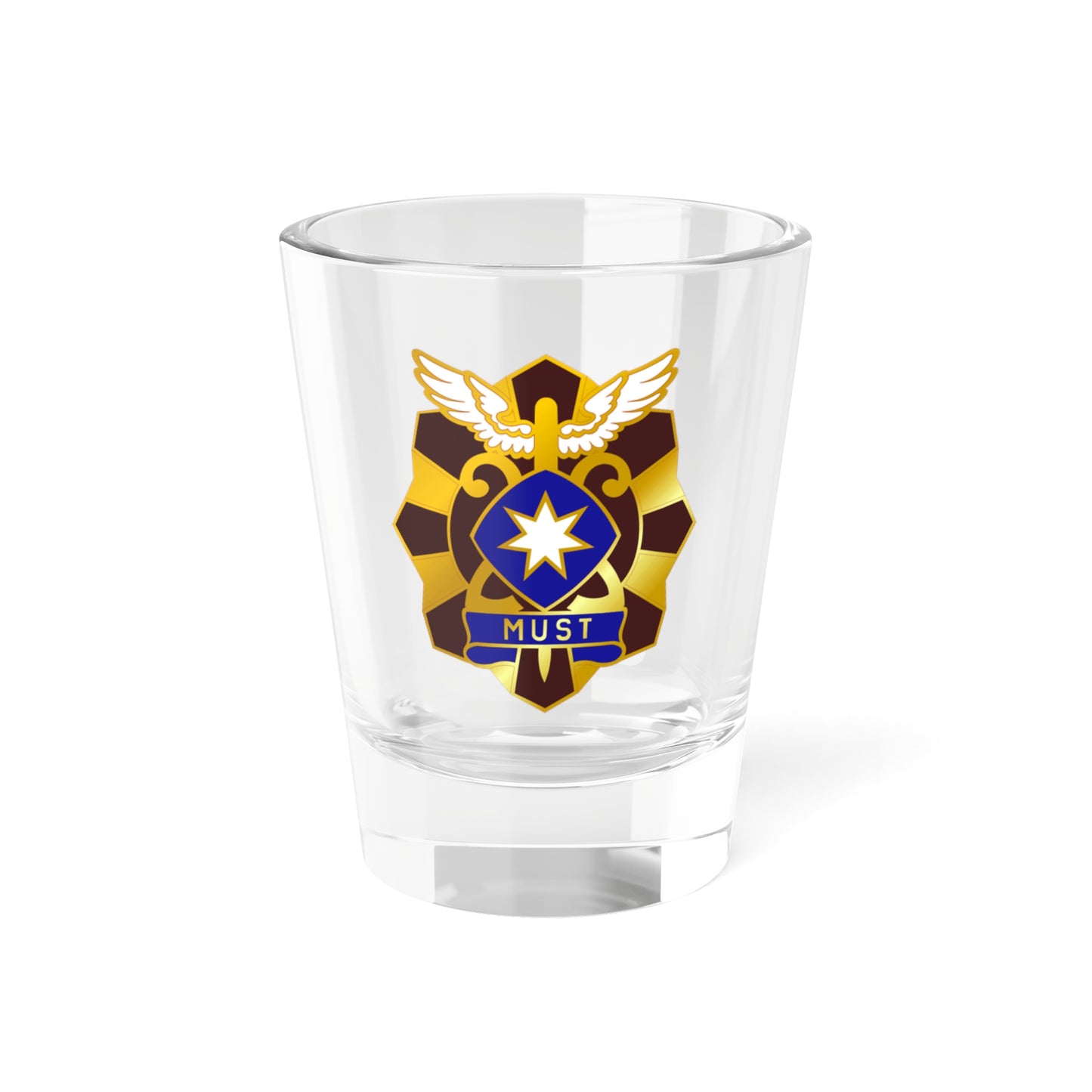 22 Surgical Hospital (U.S. Army) Shot Glass 1.5oz