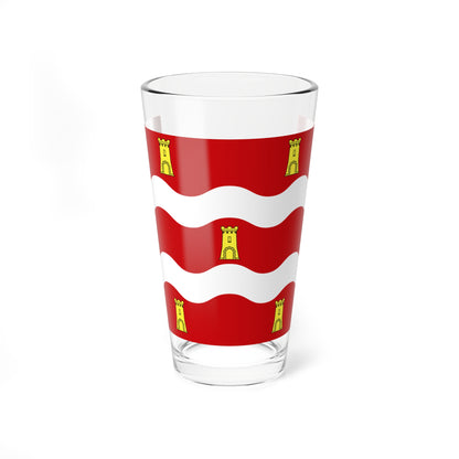 Drapeau fr departement Deux-Sevres (France) Pint Glass 16oz