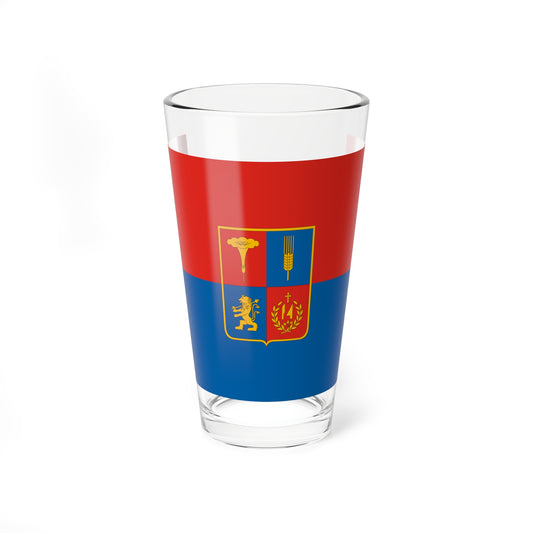 Flag of Perkata (Hungary) Pint Glass 16oz