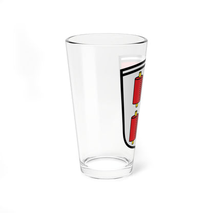 DEU Bechhofen Mittelfranken COA (Germany) (Coat of Arms) Pint Glass 16oz