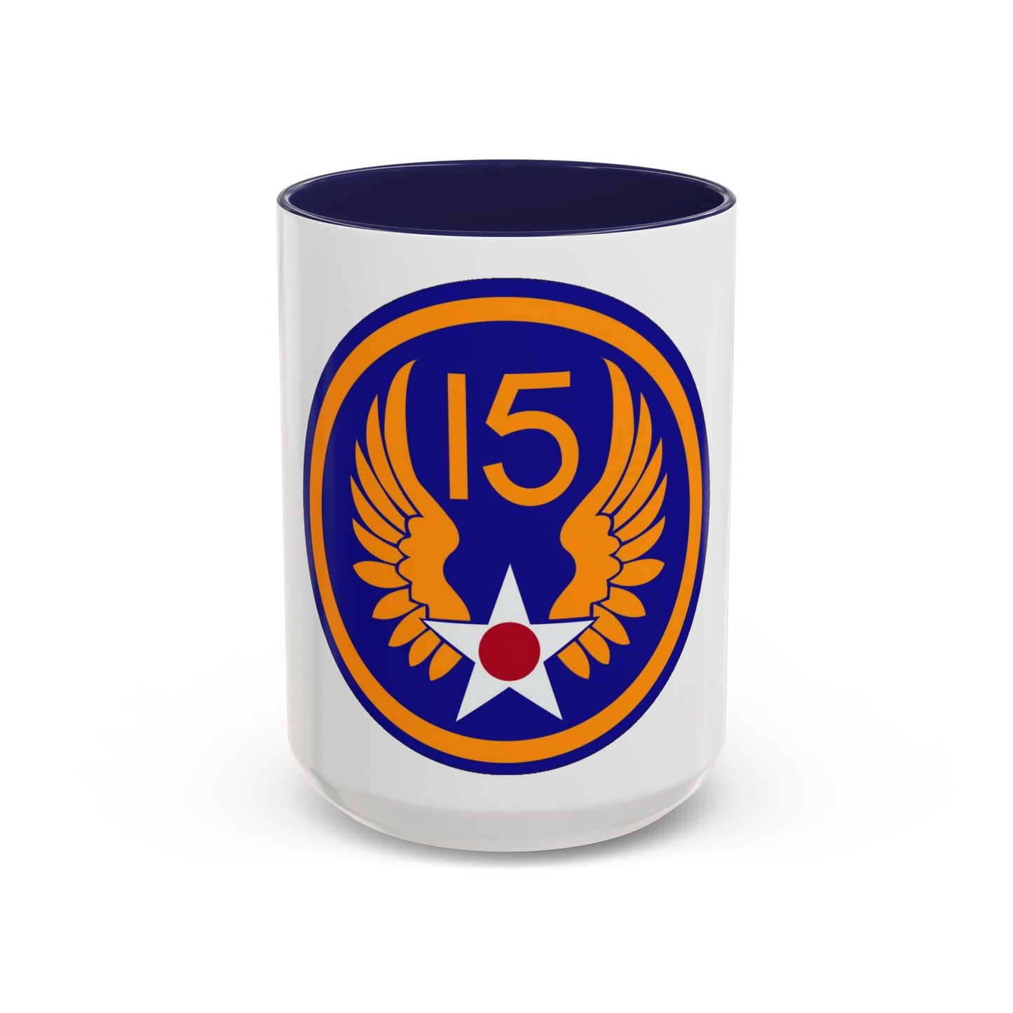 15 Air Force (U.S. Army) Accent Coffee Mug